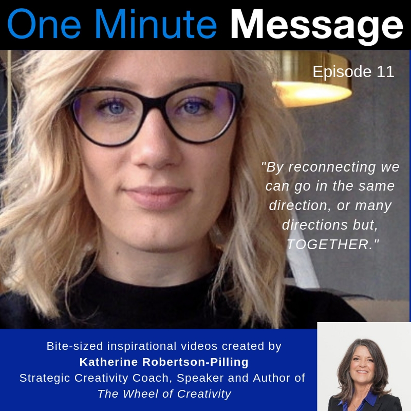 One Minute Message With Anja Blaj